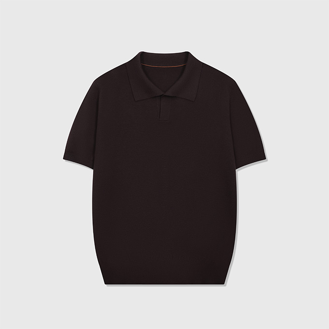 loro piana empire pure wool short sleeve polo shirt